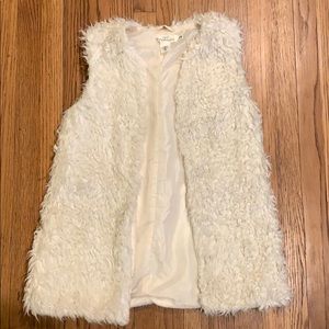 Cream h & m vest